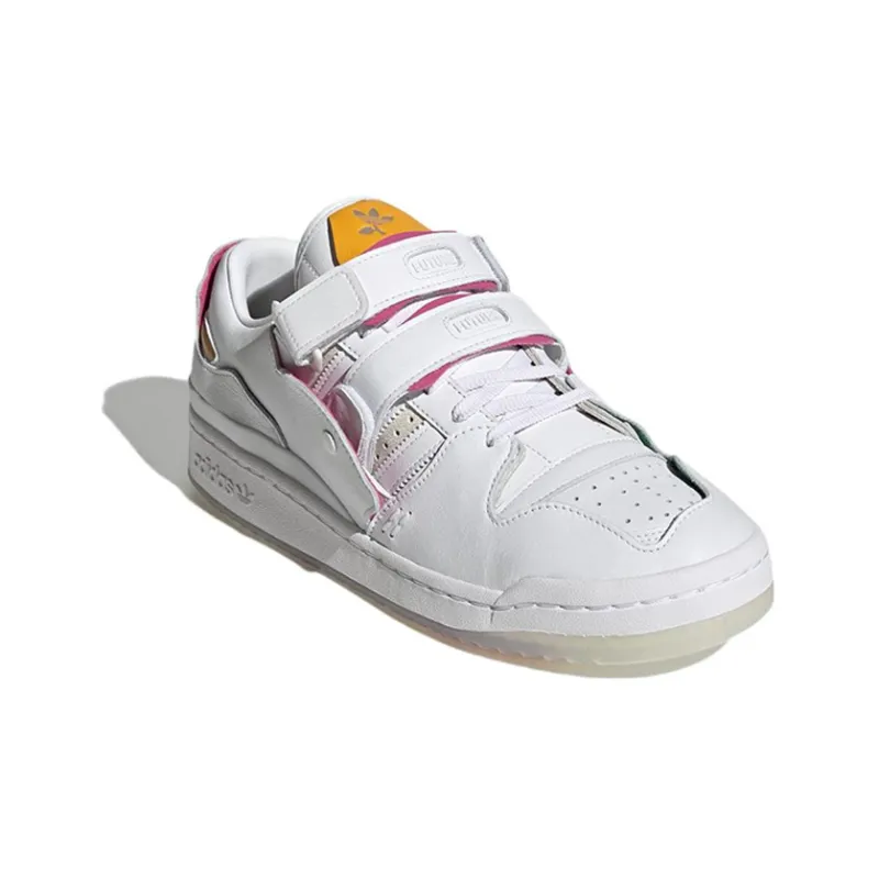 Adidas Originals Forum 84 Low X FiSN 'White Pink'-2
