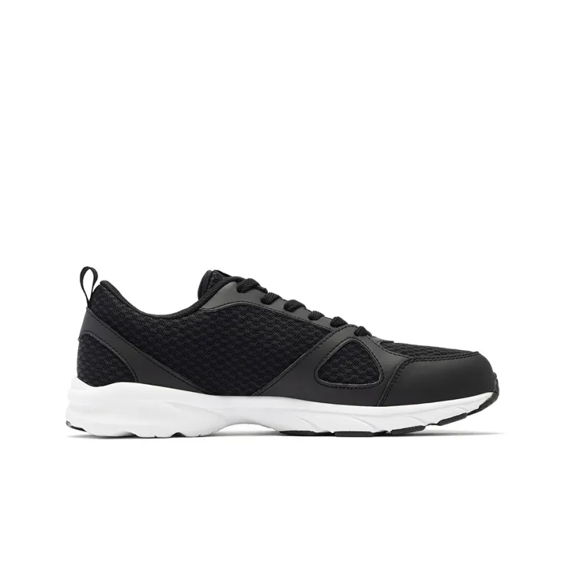 361° Cushioning Wear-Resistant Low-Top Running Shoes Men's Obsidian Black-1