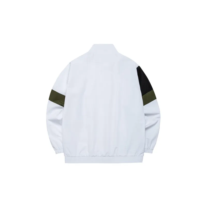 Erke Jackets Men True White/Bamboo Green-1