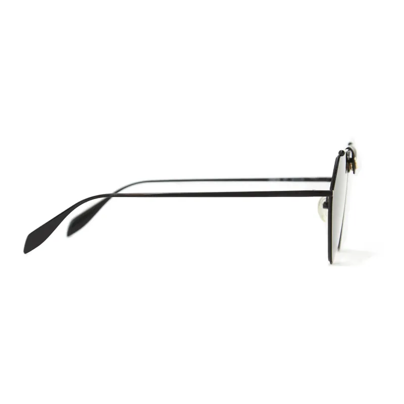 Alexander McQueen Geometric Frame Sunglasses-1