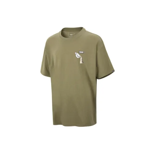 Vans T-Shirts Unisex Army Green