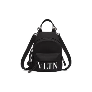 Valentino VLTN Nylon Backpack Mini Unisex Black, White
