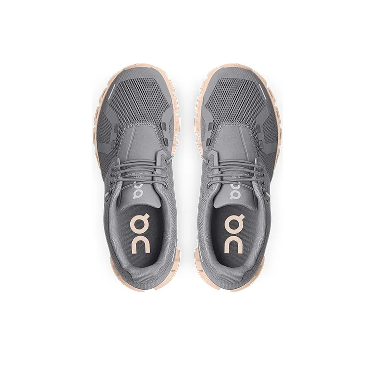 On Running Cloud 5 Zinc Grey Shell Women's-3