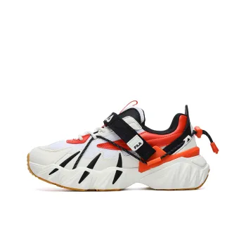 FILA Beast XT Tiger Paw Cushioning Anti Slip And Wear Resistant Low Top Casual Shoes Women's White Vanilla Ice