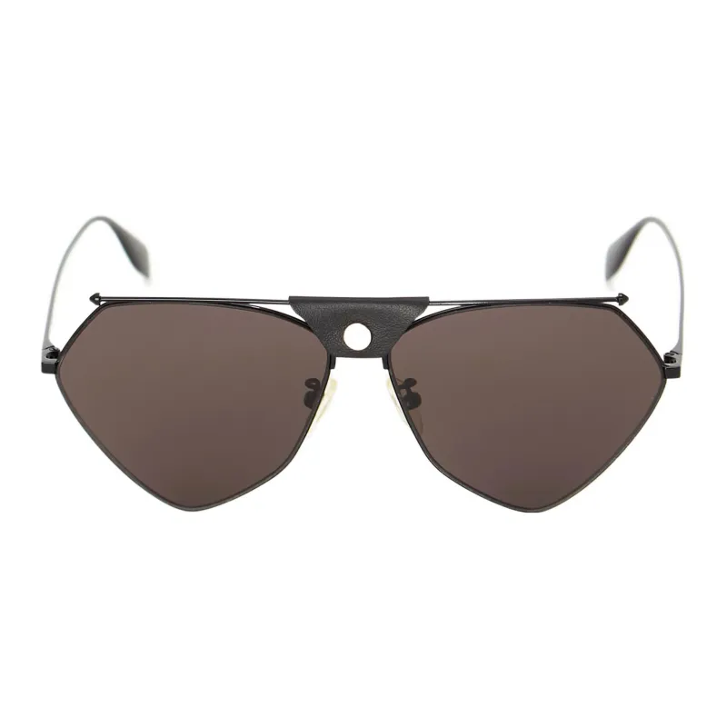 Alexander McQueen Geometric Frame Sunglasses-0