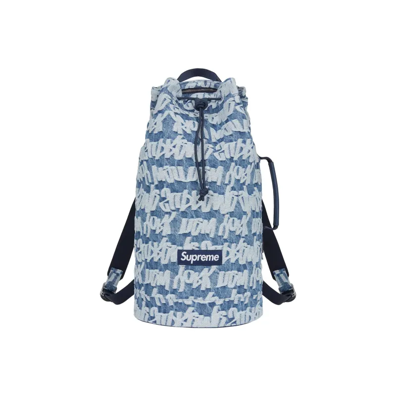 Supreme Denim Backpack Regular Unisex Multicolor-4