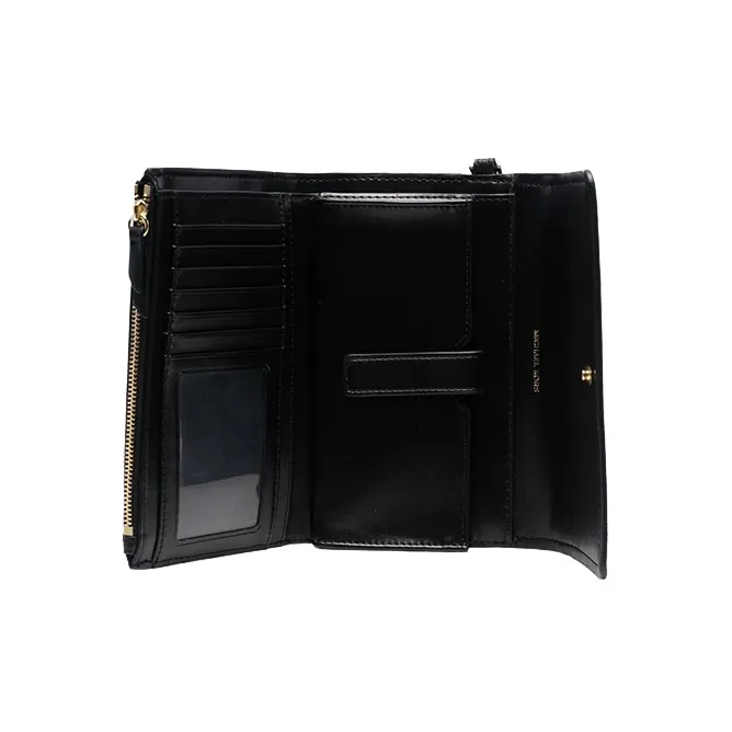 MICHAEL KORS MICHAEL KORS Luggage Collection Leather Wallets Clutches Women's Black-3