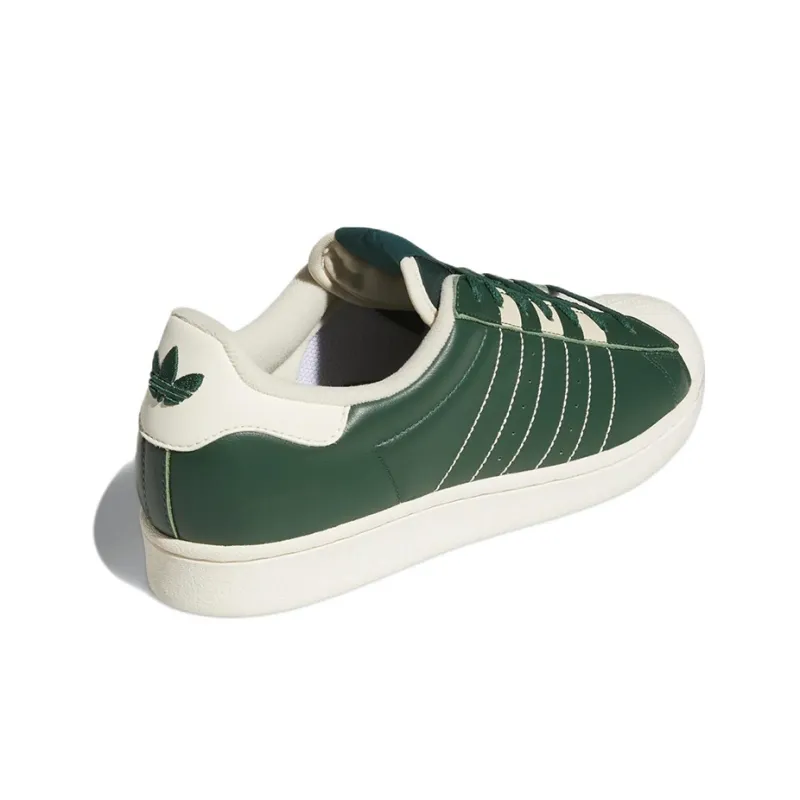 Superstar Adidas Originals 'Team Dark Green'-3