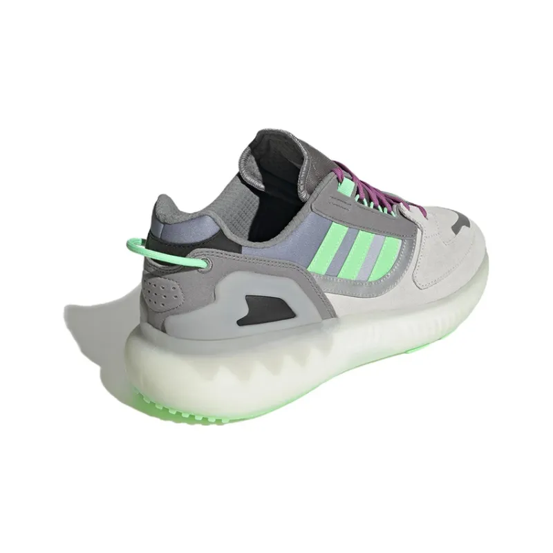 Zx 5K Boost Adidas Originals 'Grey Beam Green'-3