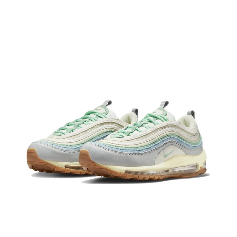 Nike Air Max 97 Enamel Green Sail Worn Blue Women's-2