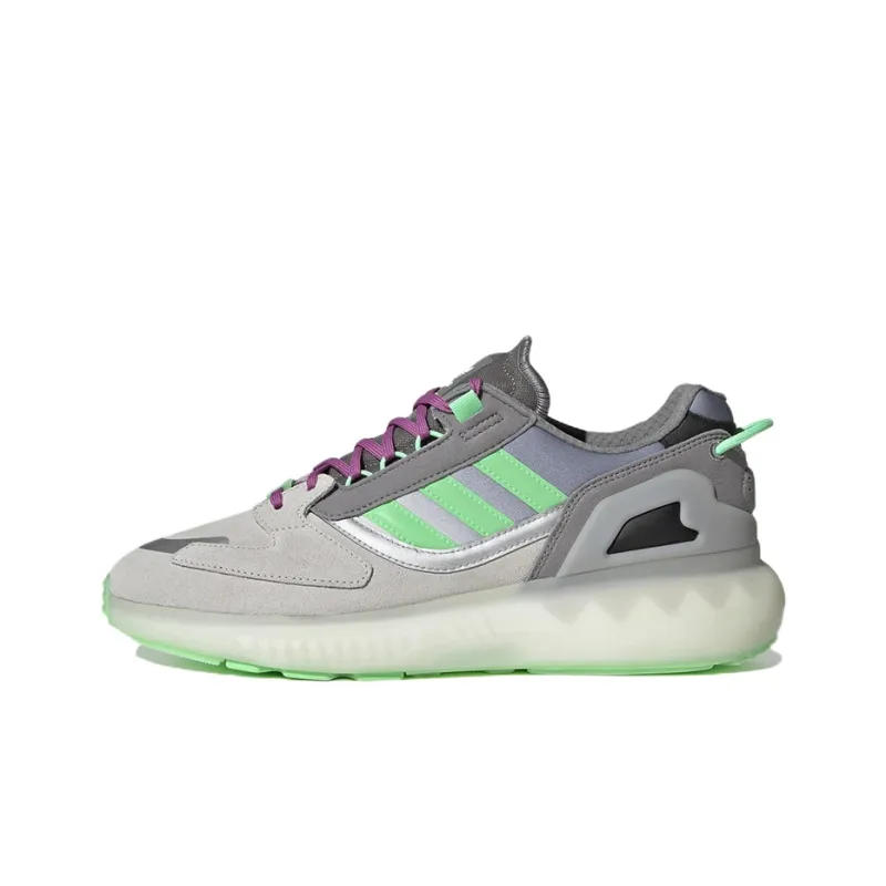 Zx 5K Boost Adidas Originals 'Grey Beam Green'-0