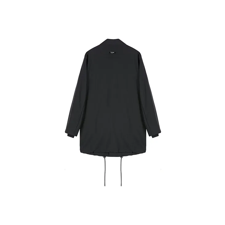 DAVID NAMAN Trench Coats Men Black-1
