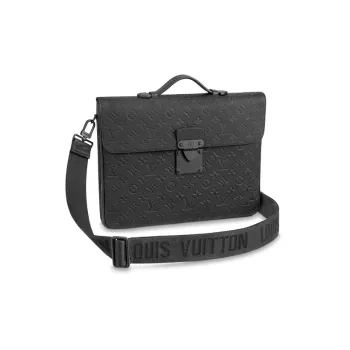 LOUIS VUITTON S Lock Briefcase