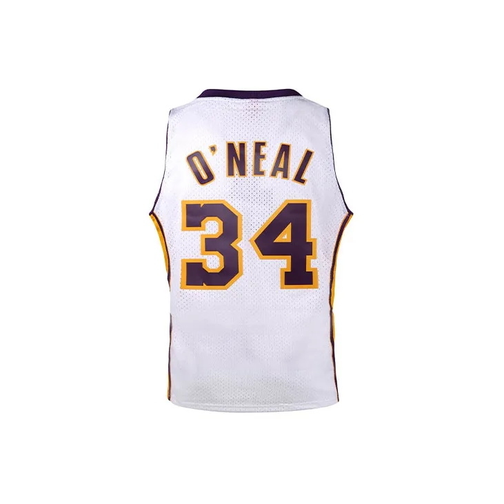 Mitchell & Ness Nba Alternate 'Lakers 2002 Shaquille O'Neal' Jersey-1