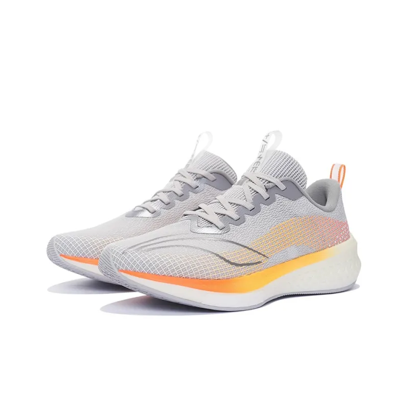 LiNing Red Hare 5 Pro Anti Slip Wear Resistant Low Top Running Shoes Microcrystalline Gray-2