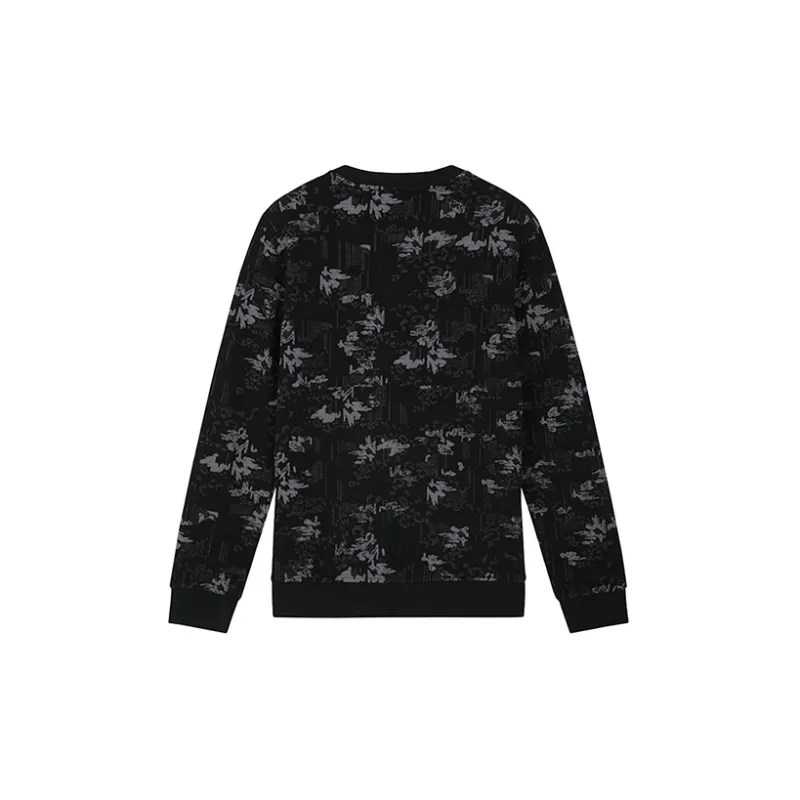 DAVID NAMAN Sweatshirts Men Black Gray-1