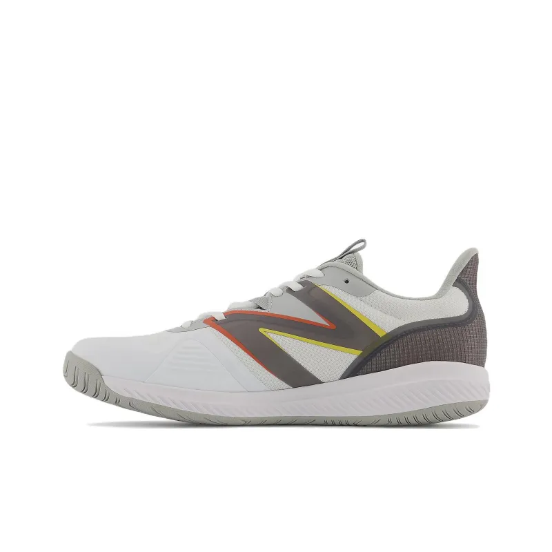 New Balance NB 796 Anti Slip Wear Resistant Low Top Tennis Shoes Men's White Gray-0