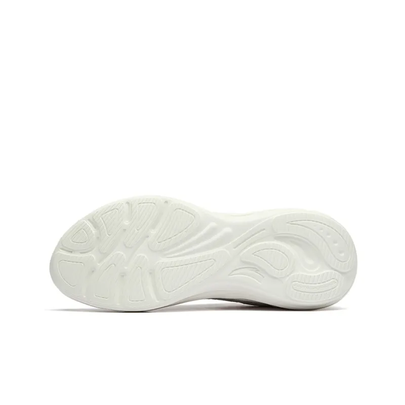 Anta Shock Absorbers Slip Resistant, Abrasion Resistant, Lightweight Low Top Running Shoes Men's White-4