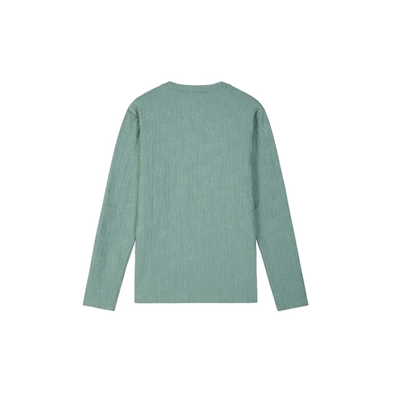 DAVID NAMAN Long Sleeved T Shirt Men's Green-1