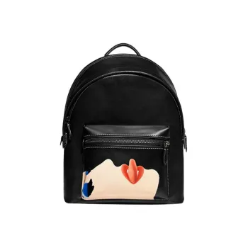 COACH Glove Tanning Backpack Tubas Women's Black