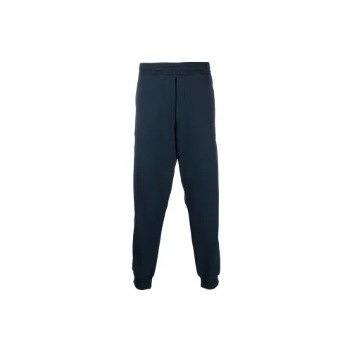 Alexander McQueen Knitted Sweatpants Men Navy Blue