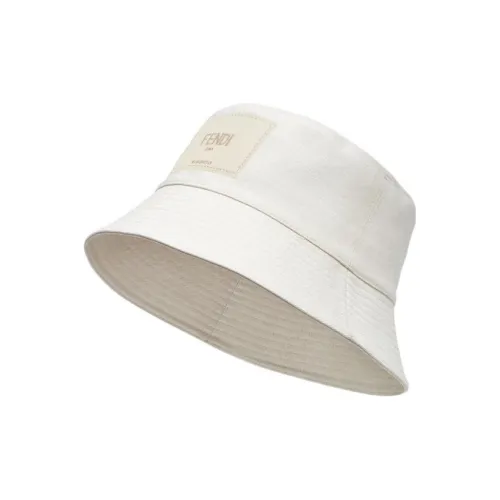 FENDI Bucket Hats Men White