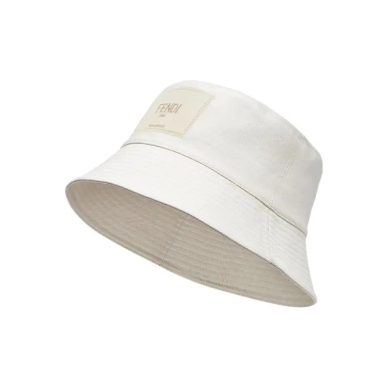 FENDI Bucket Hats Men White-0