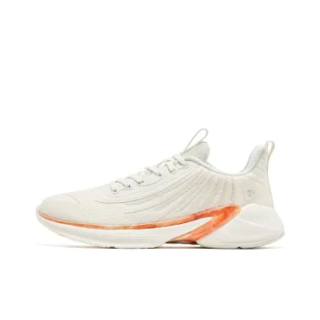 Erke Low Top Running Shoes Women's Ivory White