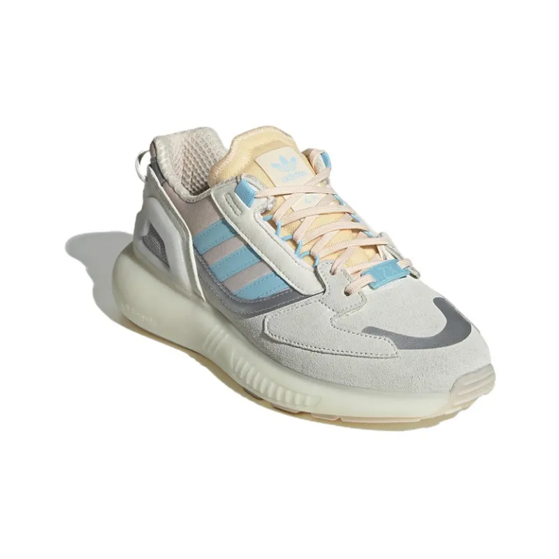 Zx 5K Boost Women's Adidas Originals 'Off White Bliss Blue' Women's-2