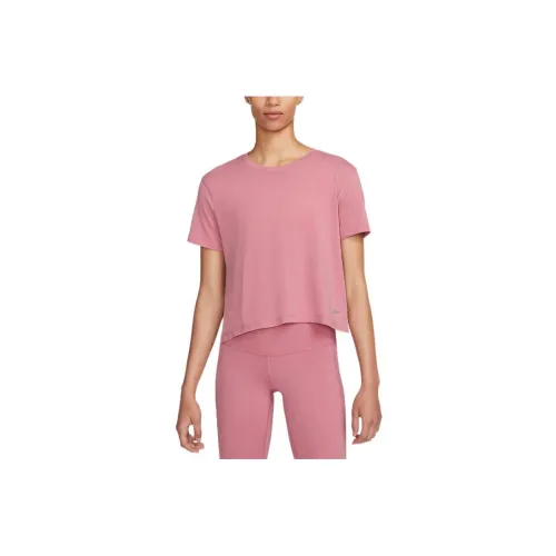 Nike Crop Tops Women's Dry Rose Pink Color