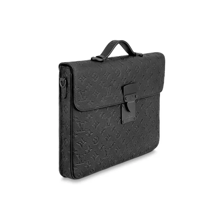 LOUIS VUITTON S Lock Briefcase-1
