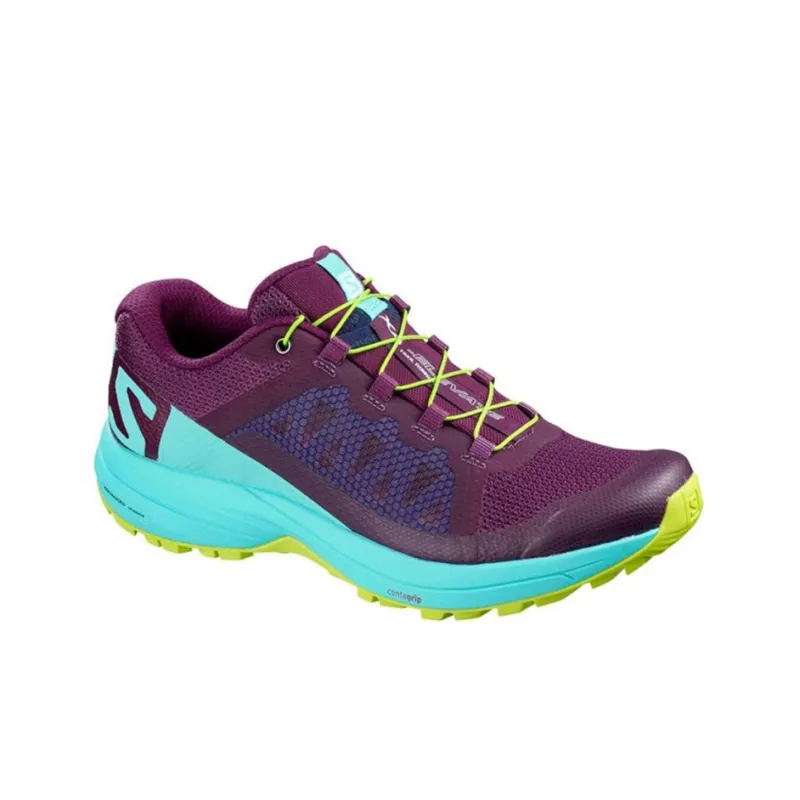 SALOMON Sense Ride 4 Xa Elevate Anti-Slip Wear-Resistant Low-Top Outdoor Shoes Women's Purple Blue-2