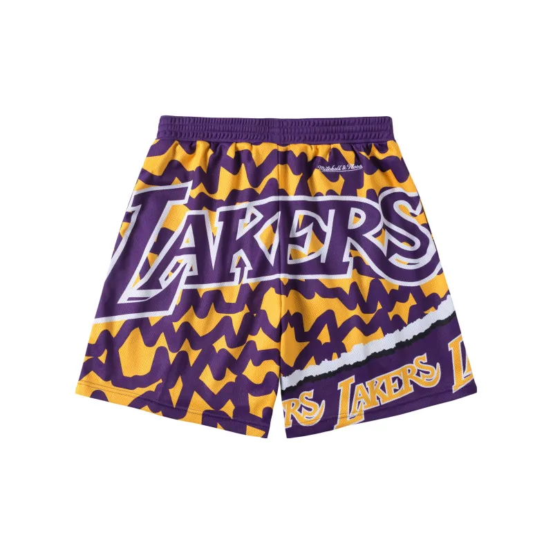 Mitchell & Ness Basketball Shorts Men's Purple-1