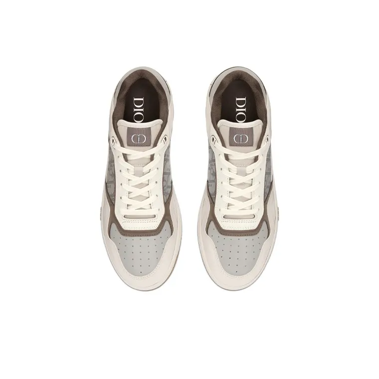 DIOR B27 Low By Birkenstock Cream Greige Greige DIOR Oblique-3
