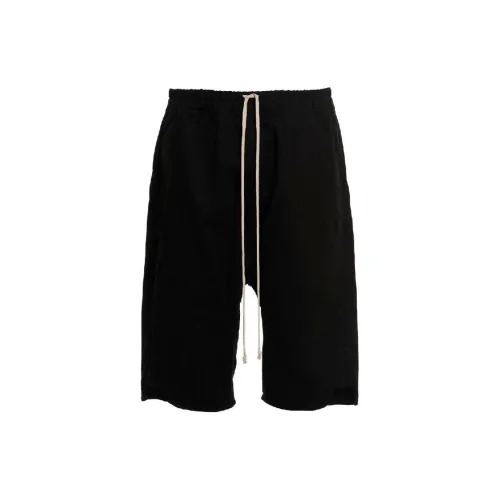 RICK OWENS Casual Shorts Men Black