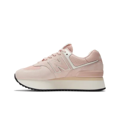 New Balance 574 Plus Pink Women's