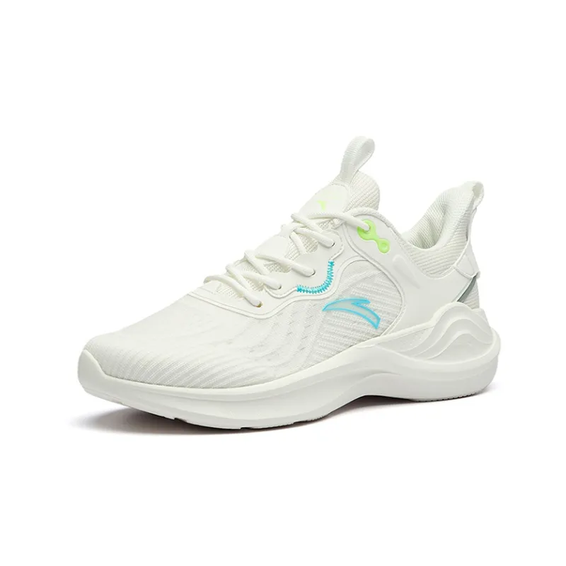 Anta Shock Absorbers Slip Resistant, Abrasion Resistant, Lightweight Low Top Running Shoes Men's White-1