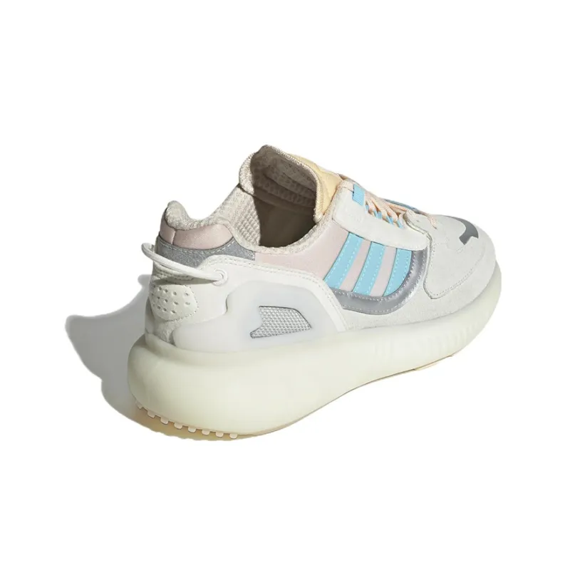 Zx 5K Boost Women's Adidas Originals 'Off White Bliss Blue' Women's-3