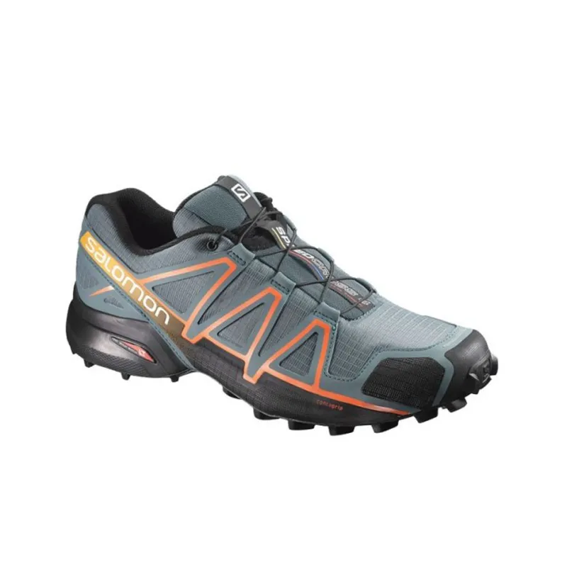SALOMON Cross Hiking / Trekking Shoes Unisex Low Top Blue-2