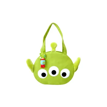 POTDEMIEL Disney/Disney Canvas Shoulder Bag Regular Unisex Green