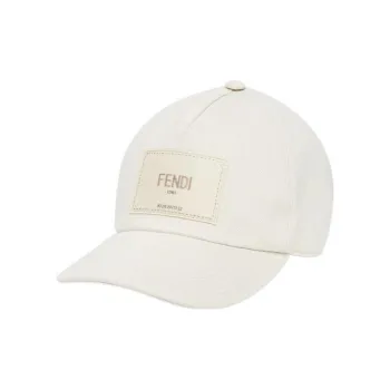 FENDI Cotton Baseball Caps Men's