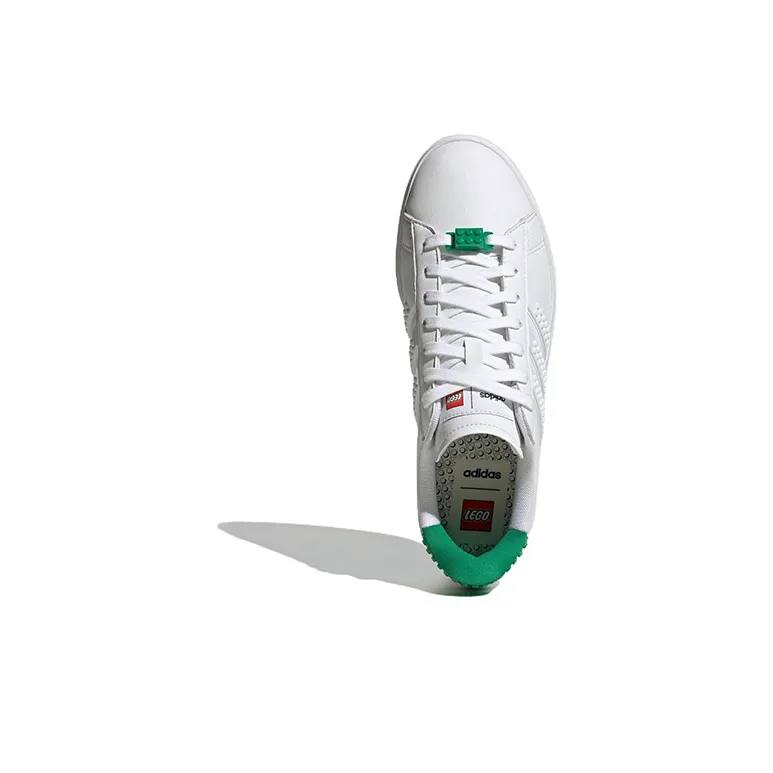 Adidas X Lego 2.0 Grand Court 'White Green'-4
