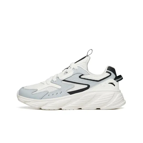 Anta City Express Low Top Sports Casual Shoes Men's White Gray
