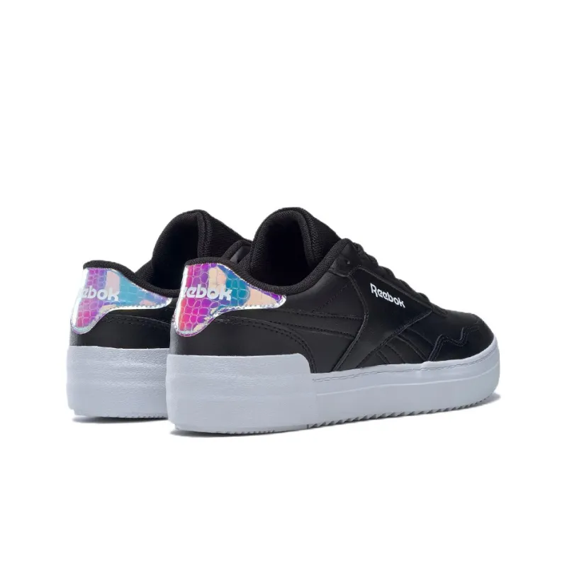 Reebok Techque T Bold 2 Anti-Slip And Wear-Resistant Lightweight Low-Top Skateboard Shoes Women's Black-3
