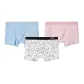 3 Pack (White/Pink/Light Blue)