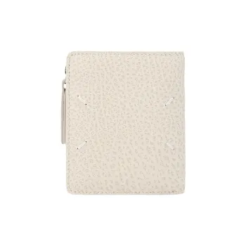 Maison Margiela Grain Calfskin Wallet Men's White