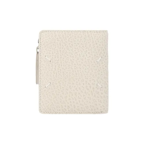 Maison Margiela Grain Calfskin Wallet Men's White