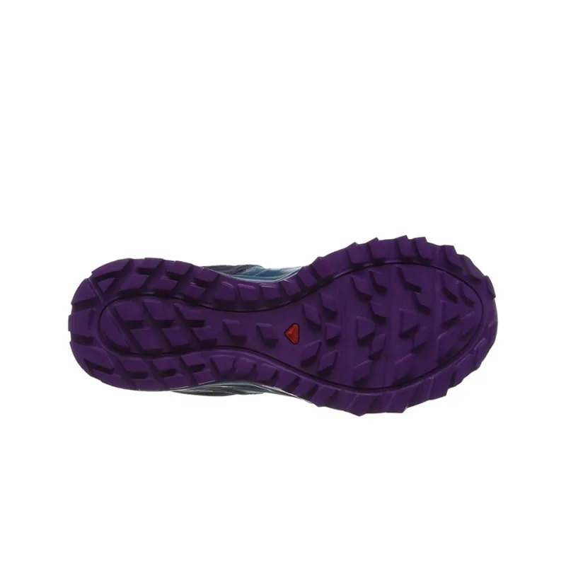 SALOMON Trailster GTX Cushioning Anti-Slip And Wear-Resistant Low-Top Outdoor Shoes Women's Blue Purple-5