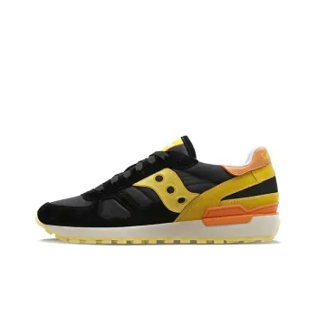saucony Shadow Original Black Yellow Orange Women's