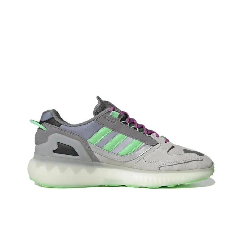 Zx 5K Boost Adidas Originals 'Grey Beam Green'-1